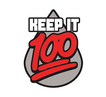 Keep it 100 Logo